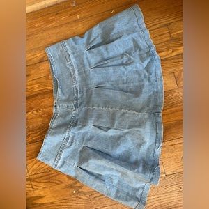 Y2k Micro mini Jean skirt